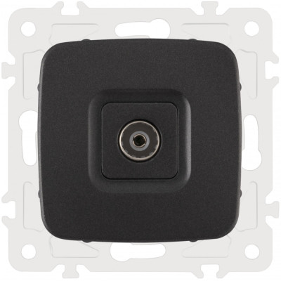Розетка am-205 205.43-1.black