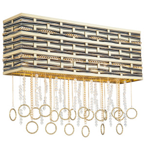 Настенный светильник Perso PERSO W4930.3 goldblack
