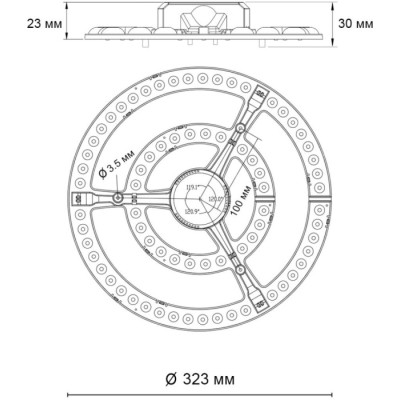 LED модуль с драйвером COLOR 357774