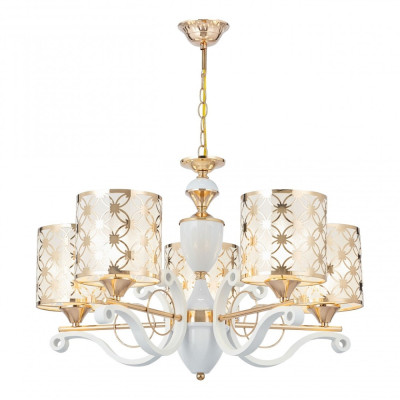 Подвесная люстра Florentia-3097 303097/5 Wh/Gd