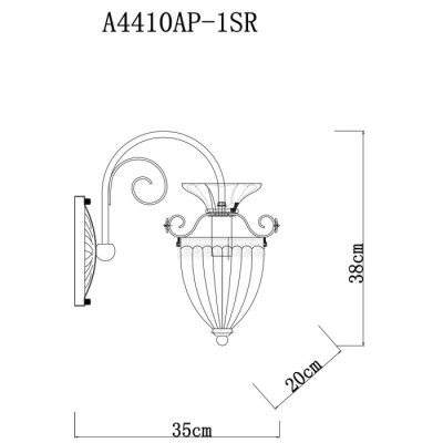 Бра Schelenberg A4410AP-1SR