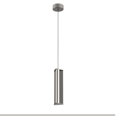 Подвесной светильник MD24001031 MD24001031-1B nickel/grey