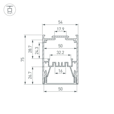 Профиль IP-LINE 055136