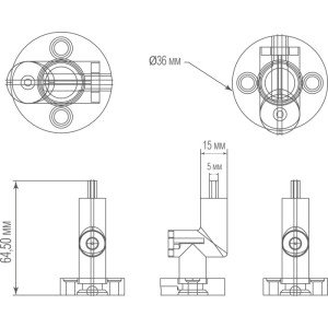 Соединитель Scroll Line Inner Connector DL20651 W